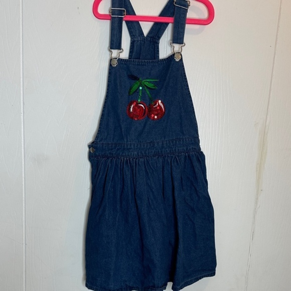 Cynthia Rowley Kids Blue Cherry dress